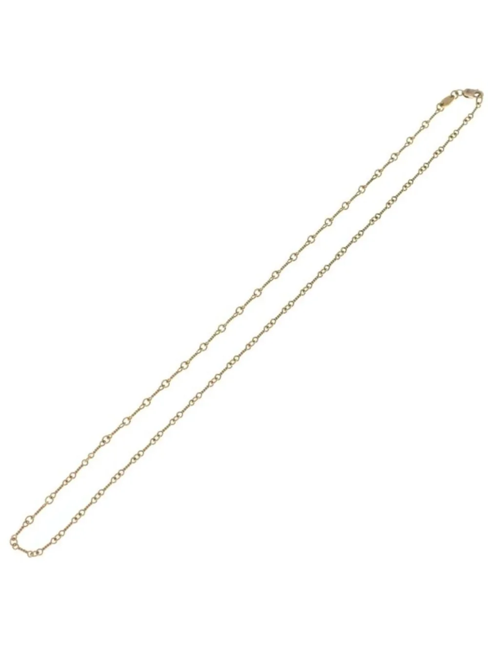 Chrome Hearts 22K Neckchain Twist Chain Necklace Gold